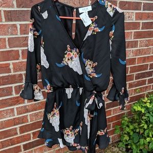 Bull Skull Romper
